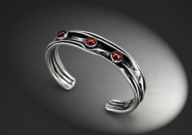 Joyeria de plata, piedra 