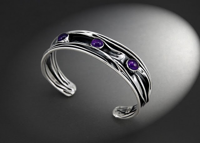 Joyeria de plata, piedra 