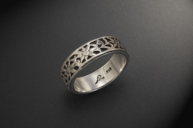 Joyeria de plata, piedra 