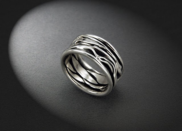 Joyeria de plata, piedra 